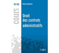 Droit des contrats administratifs