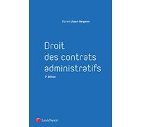 DROIT DES CONTRATS ADMINISTRATIFS