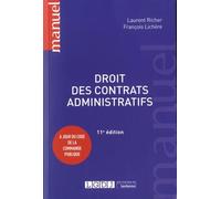 Droit des contrats administratifs (2019)