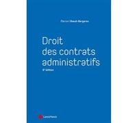 Droit des contrats administratifs Marion Ubaud-Bergeron (Auteur)