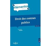 Droit Des Contrats Publics - Memento Dalloz 3e Édition