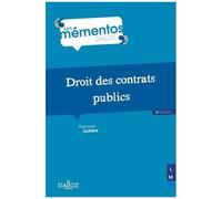 Droit Des Contrats Publics - Memento Dalloz 3e Édition