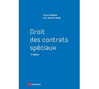 Droit des contrats spéciaux