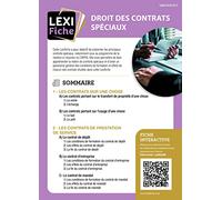 Droit Des Contrats Spéciaux