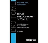 Droit des contrats spéciaux (2022)