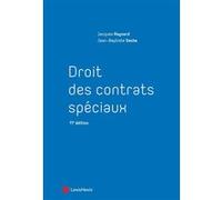 Droit des contrats spéciaux Jacques Raynard (Auteur), Jean-Baptiste Seube (Auteur)