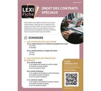 Droit Des Contrats Spéciaux