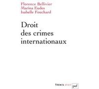 Droit des crimes internationaux