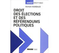 Droit des élections et des référendums politiques (2019)