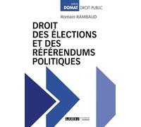 Droit des élections et des référendums politiques (2019)