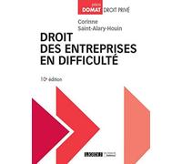 Droit des entreprises en difficulté, 10ème Ed.