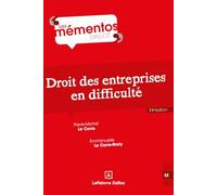 Droit des entreprises en difficulté. 11e éd.