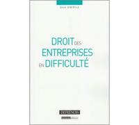 Droit des entreprises en difficulté - Deen Gibirila - Defrenois Eds - broché - Etude