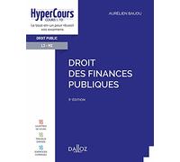 Droit des finances publiques. 3e éd.