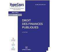 Droit des finances publiques Aurélien Baudu (Auteur)