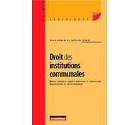Droit des institutions communales