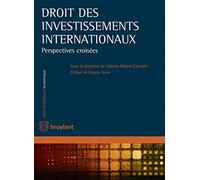 Droit des investissement internationaux