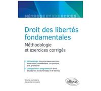 Droit Des Libertés Fondamentales - Méthodologie Et Exercices Corrigés