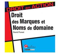 Droit Des Marques Et Des Noms De Domaine
