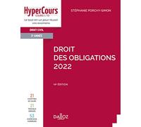 Droit des obligations 2022. 14e éd.