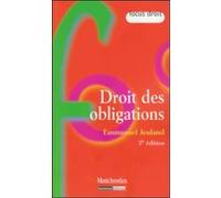 Droit des obligations - 3ème édition JEULAND E. (Auteur)