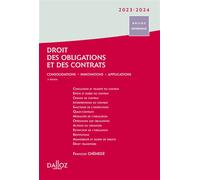 Droit des obligations et des contrats 2023/24 3ed