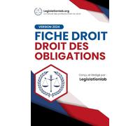 Droit des obligations - Fiches de révisions