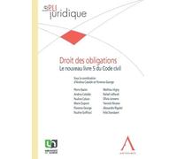 Droit des obligations Le nouveau livre 5 du Code civil - Andrea Cataldo - Anthemis - broché - Etude