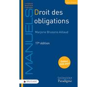 Droit des obligations - Marjorie Brusorio-Aillaud - Bruylant - broché - Etude