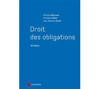 Droit des obligations Professeur Philippe Malainvaud (Auteur)