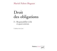 Droit des obligations. Tome 2