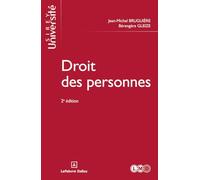 Droit des personnes. 2e éd.