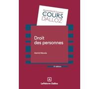 Droit des personnes. 5e éd.