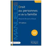 Droit Des Personnes Et De La Famille