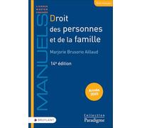 Droit des personnes et de la famille