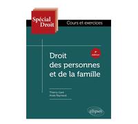 Droit des personnes et de la famille - Thierry Garé - Ellipses - broché - Scolaire / Universitaire