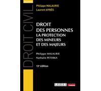 Droit des personnes Philippe Malaurie (Auteur), Nathalie Peterka (Auteur)