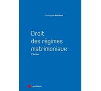 Droit Des Régimes Matrimoniaux
