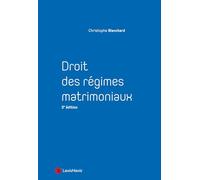 Droit des régimes matrimoniaux