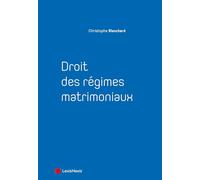 Droit des régimes matrimoniaux