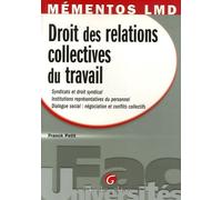 Mémentos lmd - droit des relations collectives du travail