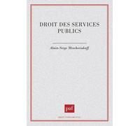 Droit des services publics, 2e édition mise à jour