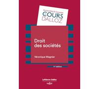 Droit des sociétés. 11e éd.