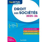 Top'Actuel Droit des sociétés 2025-2026