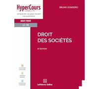 Droit des sociétés. 9e éd.