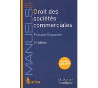 Droit des sociétés commerciales