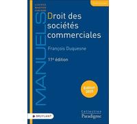 Droit Des Sociétés Commerciales