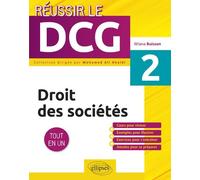 Droit Des Sociétés Dcg 2