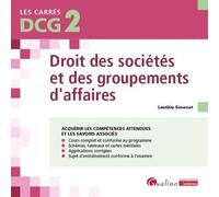 Droit Des Sociétés Et Des Groupements D'affaires Dcg 2