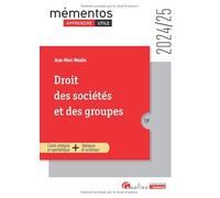 Droit Des Sociétés Et Des Groupes
